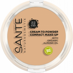 Kompaktný makeup 01 Cool Ivory 9g - Sante