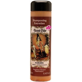 Henna Prírodný Šampón s výťažkom z henny Auburn - Bordová 250 ml - Henné Color
